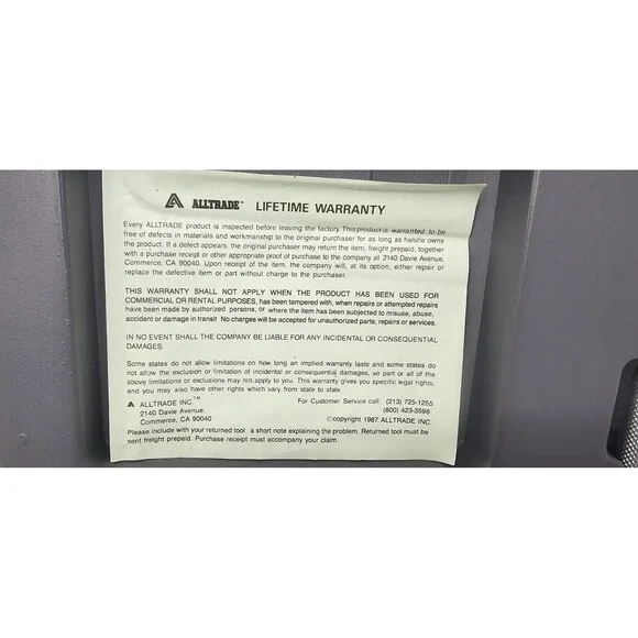 Vintage Alltrade 50 Pc SAE & Metric Socket Set New In Case - Picture 8 of 12